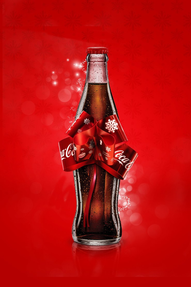 可口可乐圣诞限量版包装与结构创意