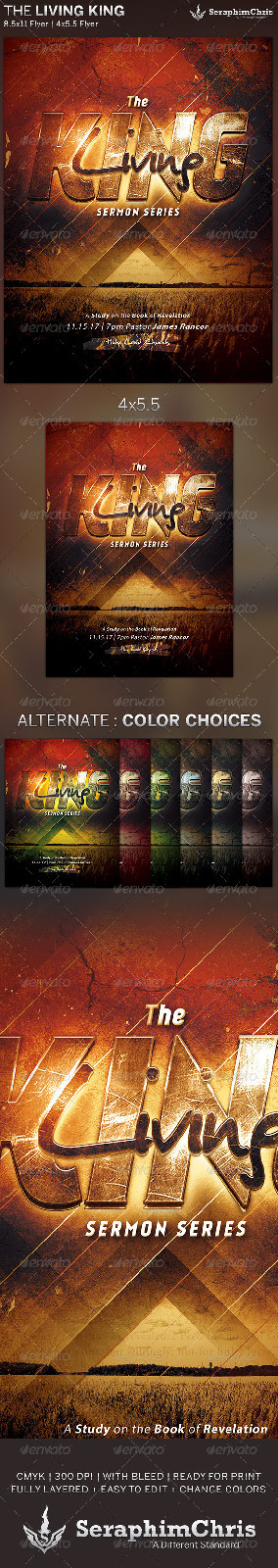 the-living-king-church-flyer-templateŷ纣ģԴļ (90)