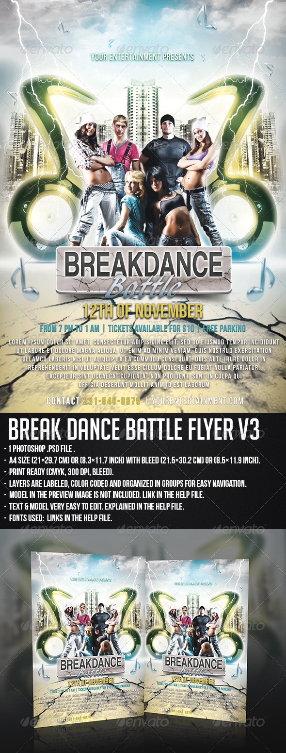 break-dance-flyerŷ纣ģԴļ