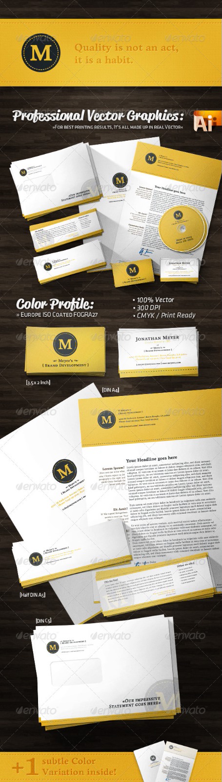 VISԴļ creative-agency-corporate-identity-retro-style