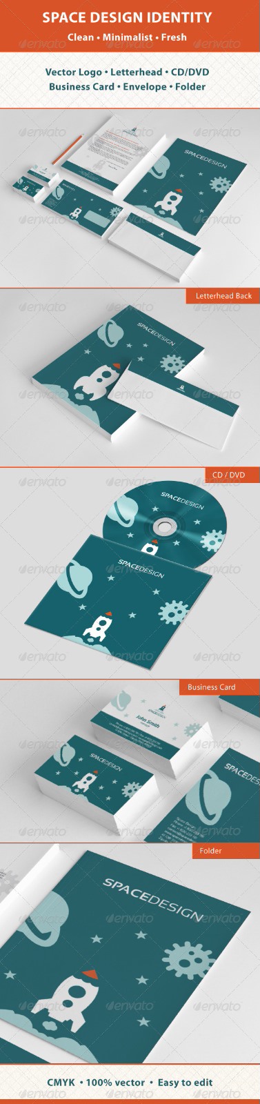 VISԴļ space-design-stationery