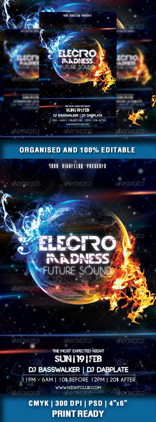 electro-madness-party-flyer欧美风海报模板源文件创意下载 (19)