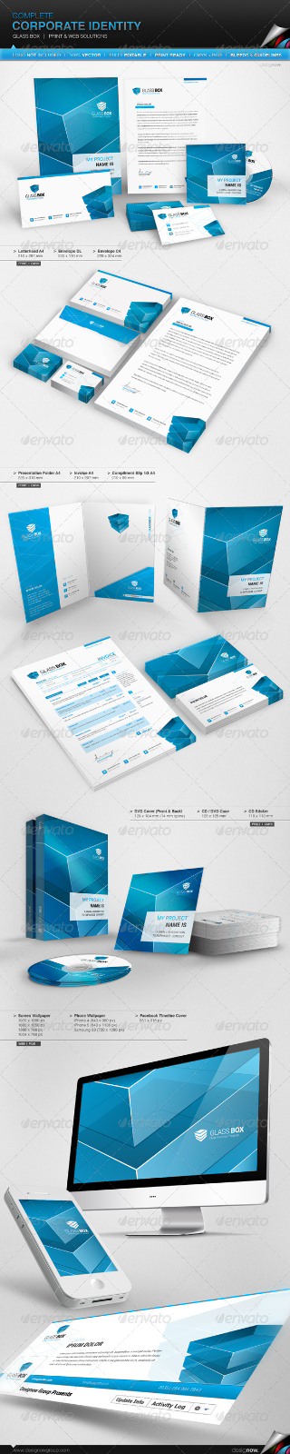 VISԴļ corporate-identity-glass-box-