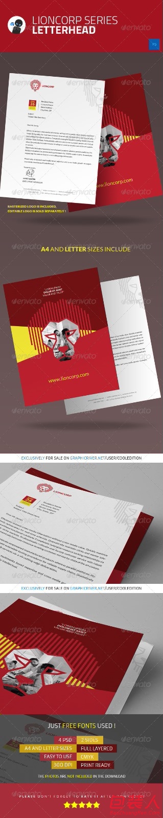 VISԴļ lioncorp-series-letterhead
